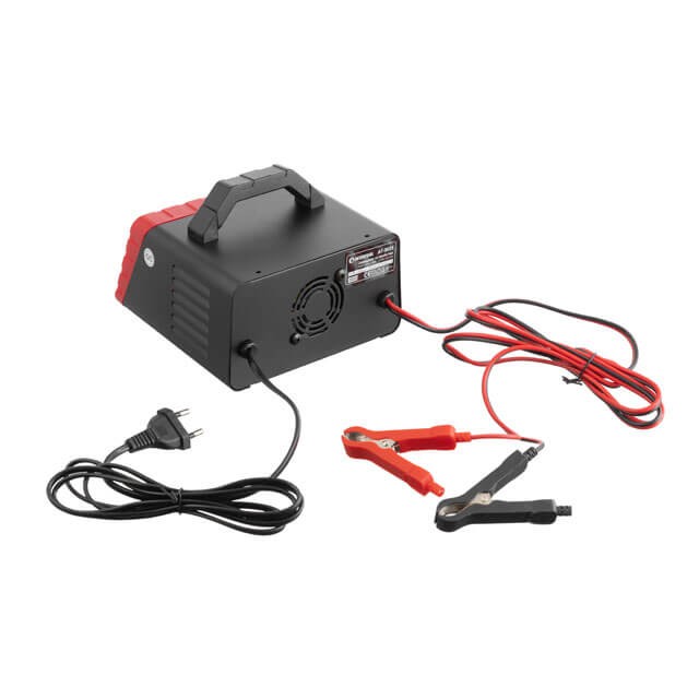 Зарядное устройство 12 V 2-6-10 А, 24 V 2-6 А, 2.2-200 Ач, INTERTOOL AT 3025