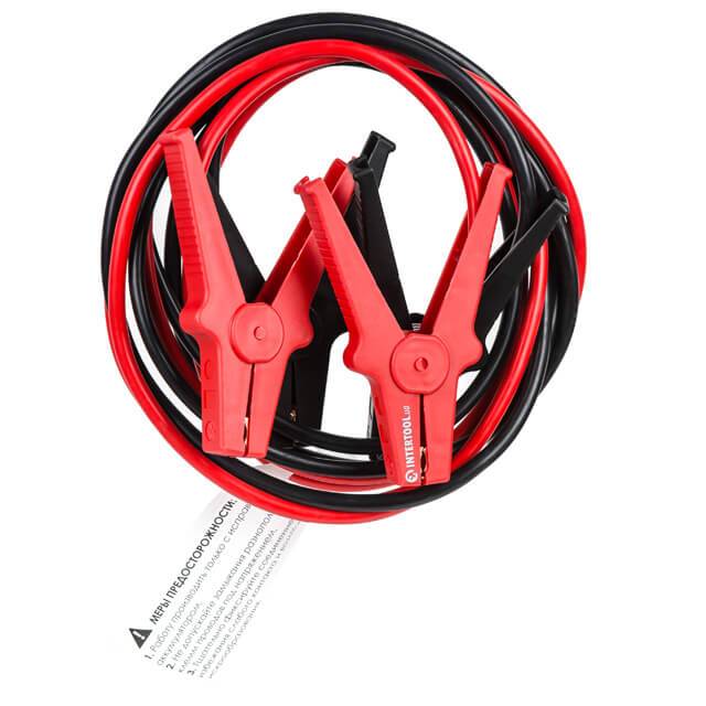 Пусковые провода 400А, 3.5 м, до -40°C, чехол INTERTOOL AT-3044