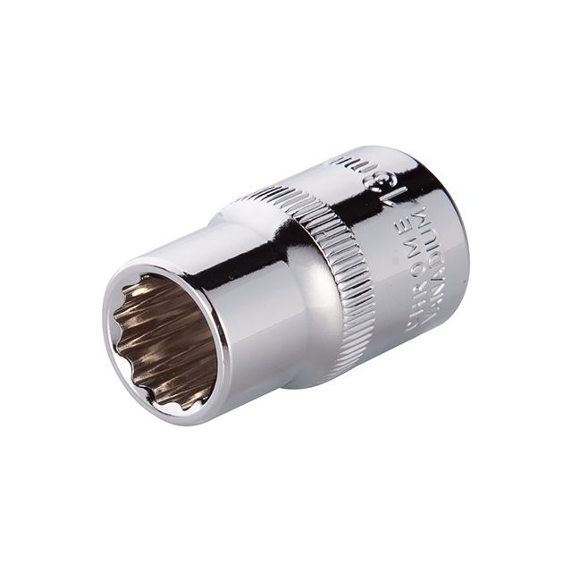 Головка двенадцатигранная 1/2", 13×38 мм, Cr-V STORM INTERTOOL ET-0213