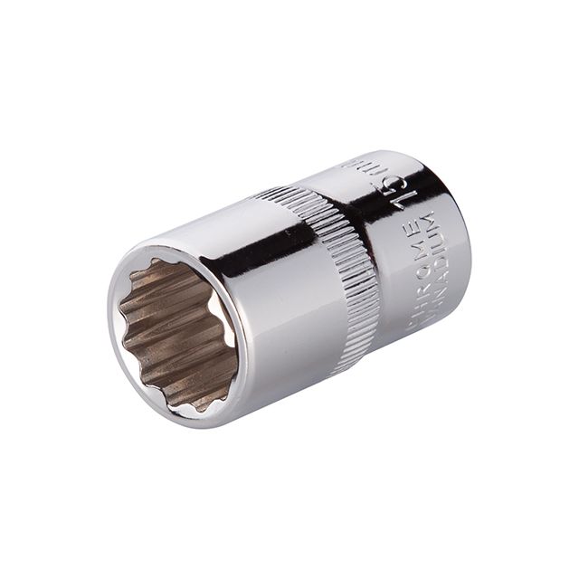 Головка двенадцатигранная 1/2", 15×38 мм, Cr-V STORM INTERTOOL ET-0215