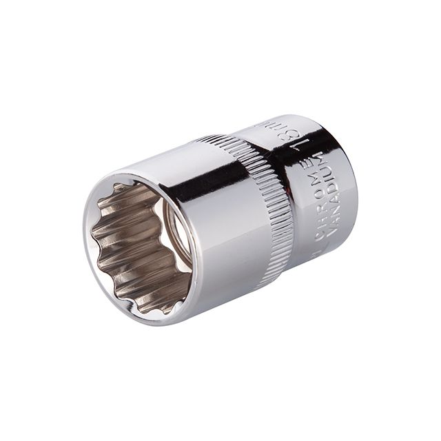 Головка двенадцатигранная 1/2", 18×38 мм, Cr-V STORM INTERTOOL ET-0218