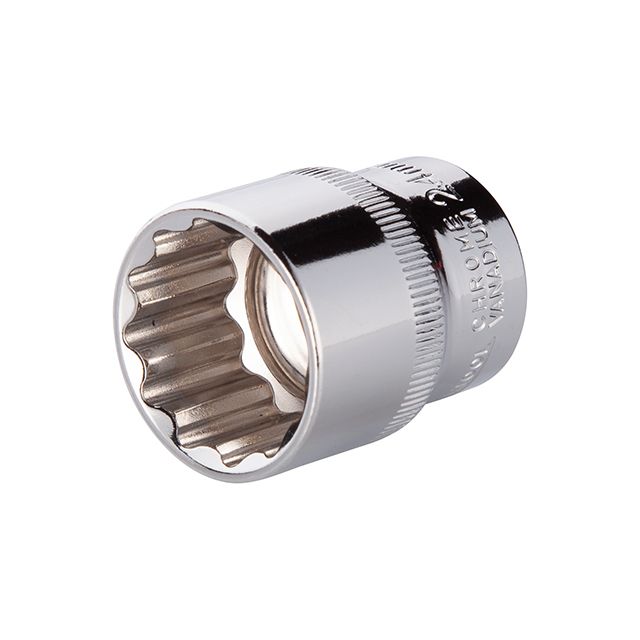 Головка двенадцатигранная 1/2", 24×38 мм, Cr-V STORM INTERTOOL ET-0224