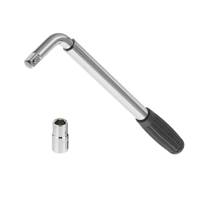 Ключ баллонный телескопический 17-19 мм INTERTOOL HT-1598