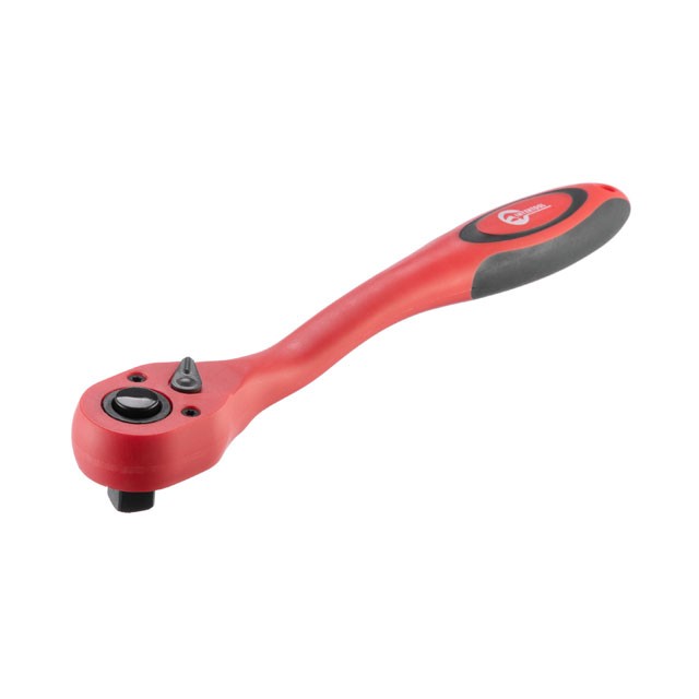 Ключ трещотка на 72 зуба 1/2" изогнутая Cr-v (Professional) INTERTOOL HT-2109