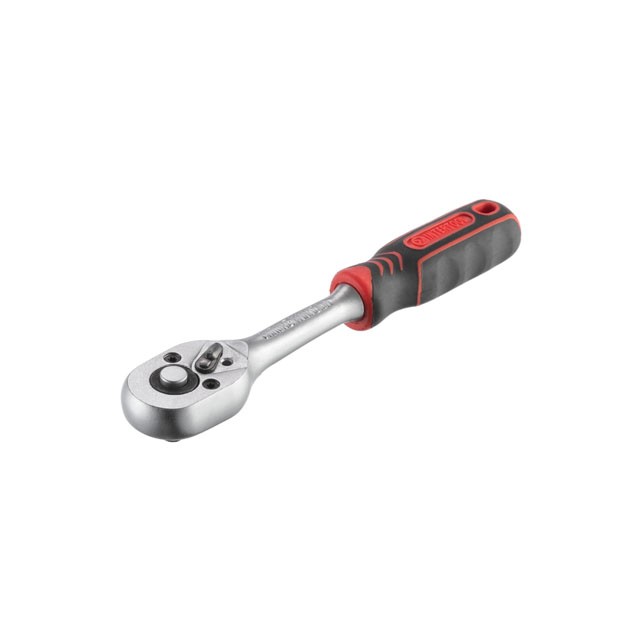 Ключ трещотка на 45 зубов 1/4'' Cr-v INTERTOOL HT-2117