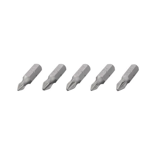 Комплект отверточных насадок PH1, PH2, PZ1, PZ2 1/4