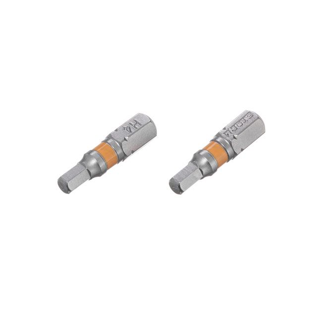 Комплект отверточных насадок Hex H4.0 1/4"*25 мм, S2, уп. 2 шт, STORM INTERTOOL VT-0227