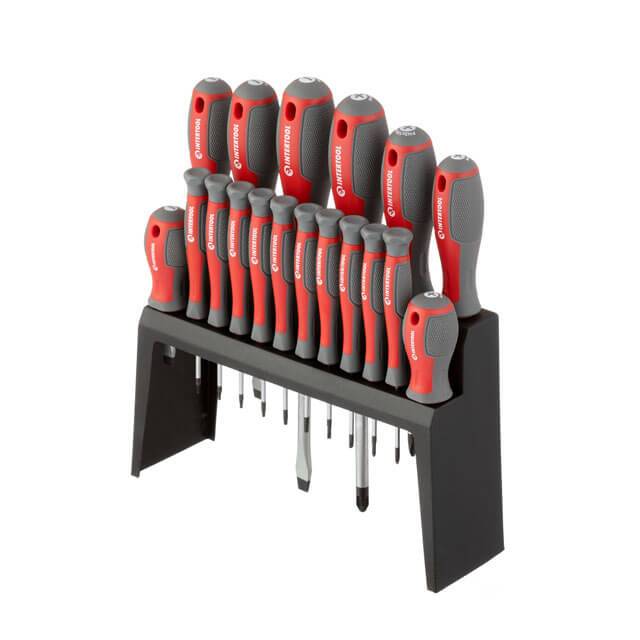 Набор отверток 18 ед.  INTERTOOL VT-3350