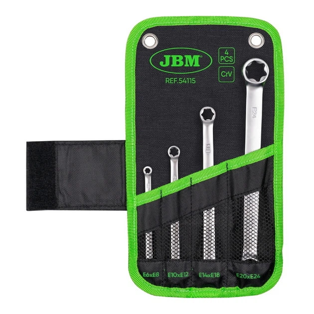 Набор ключей Torx (4 шт) (6x8/10x12/14x18/20x24) JBM 54115