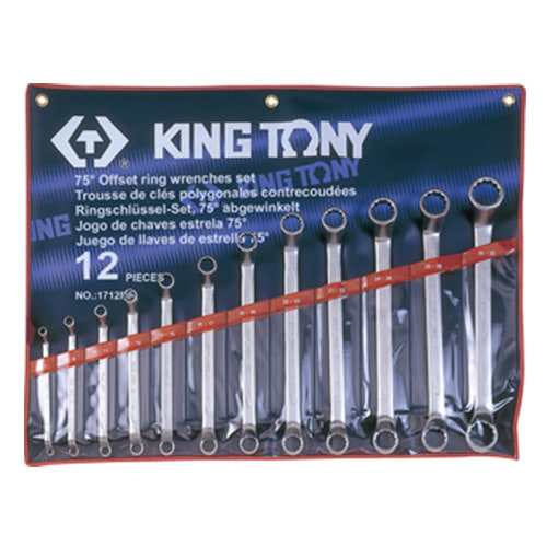 Набор ключей Г-образных 12шт. 6-32 мм в чехоле из террилена KING TONY 1712MR01