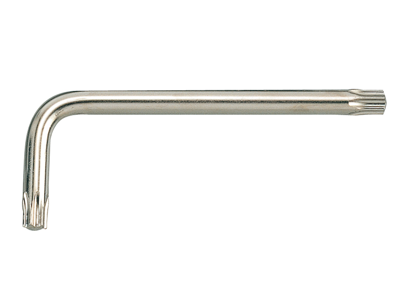 Ключ торцевой L-образный Torx Т-30 с отверстием KING TONY 114730R
