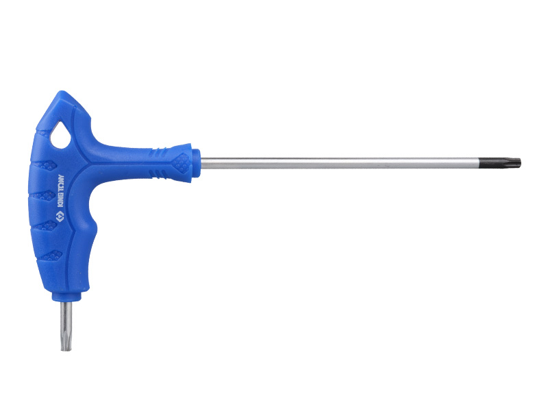 Ключ торцевой L-образный Torx Т-50 с отверстием длинный KING TONY 116350R