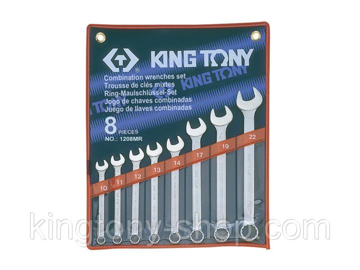 Набір ключів комбінованих KING TONY 1208MR 10-22 мм, 8 од