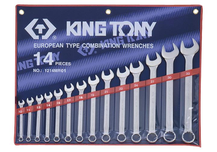 Набор ключей комбинированных KING TONY 1214MR01 10-32 мм, 14 ед