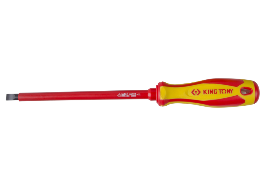 Отвертка шлицевая 0,6*3,5*100 мм KING TONY 14723504