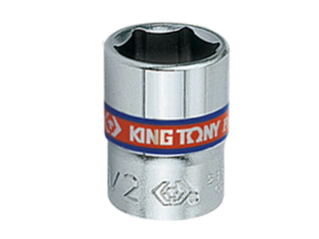 Головка дюймовая 1/4" 6-гранная 9/32" KING TONY 233509S