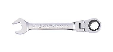 Ключ комбинированный KING TONY 373011M 11 мм, 141 мм, с трещоткой и карданом