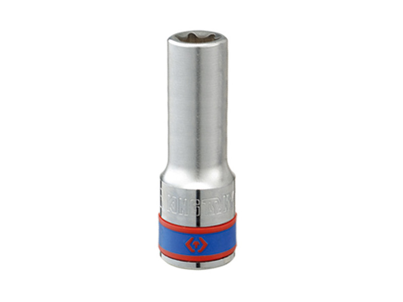 Головка-звездочка удлиненная 1/2" Е12 длина 77 мм KING TONY 427512M