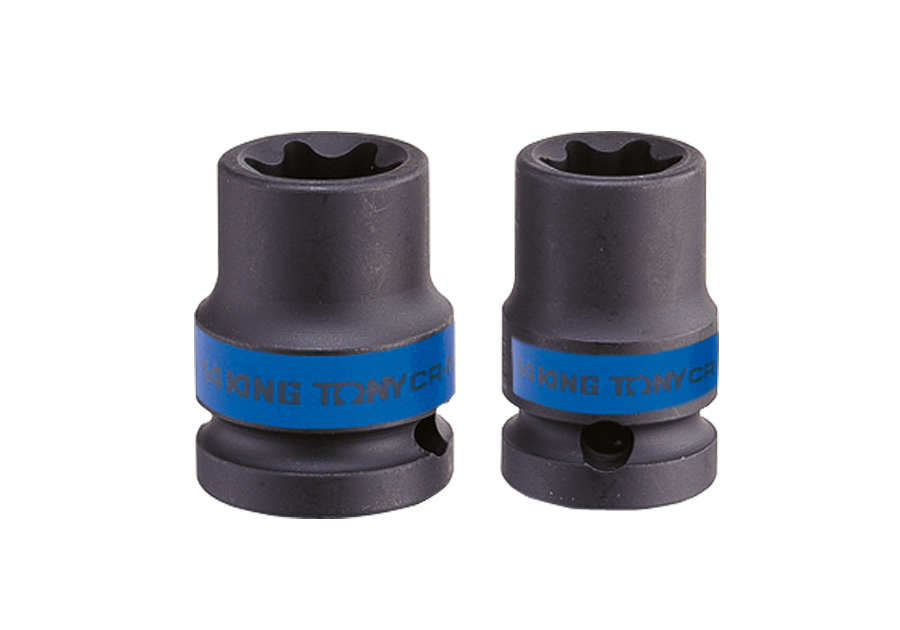Головка торцевая ударная TORX Е-стандарт 3/4", E26, L = 60 мм KING TONY 657526M