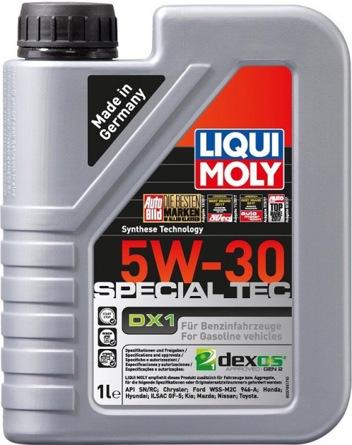 Масло моторное LIQUI MOLY Special Tec DX1 5W-30 1Л