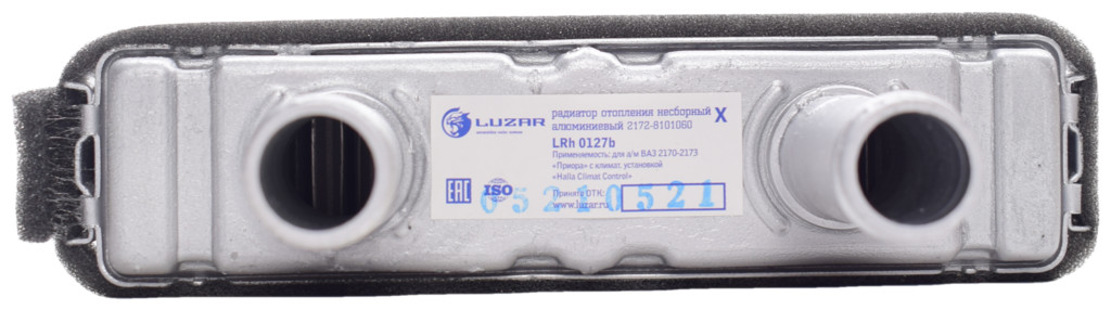 Радиатор отопителя LUZAR LRh 0127b