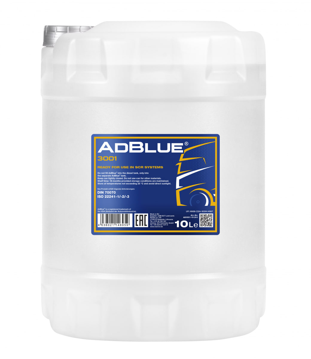 Жидкость MANNOL AdBlue 10л