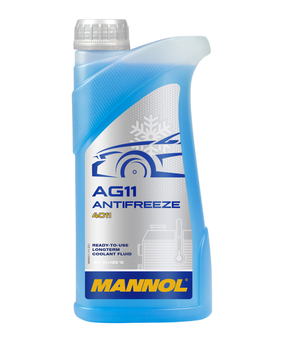 Антифриз MANNOL Antifreeze AG11 -40°C Longterm 1л