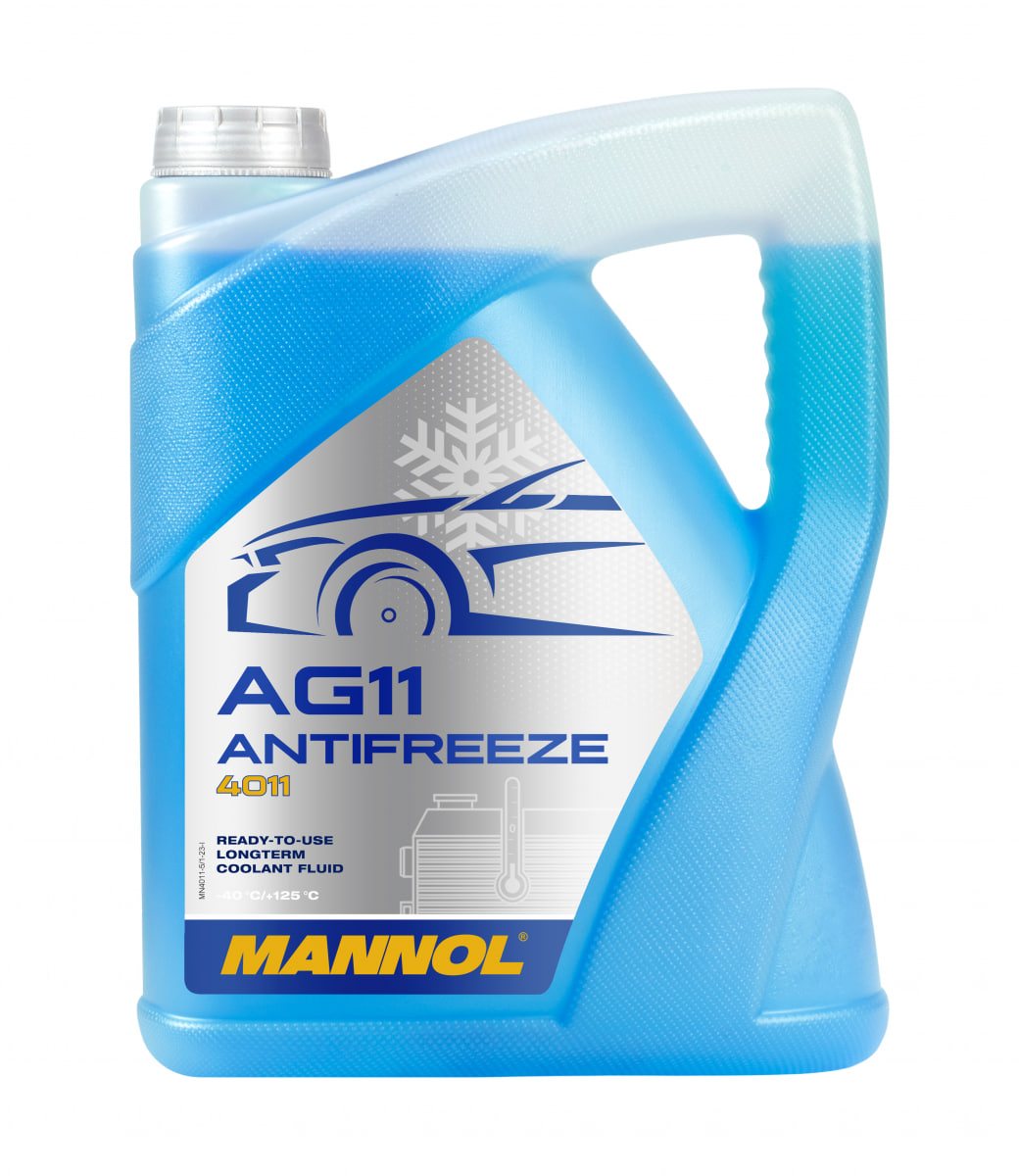 Антифриз MANNOL Antifreeze AG11 -40°C Longterm 5л
