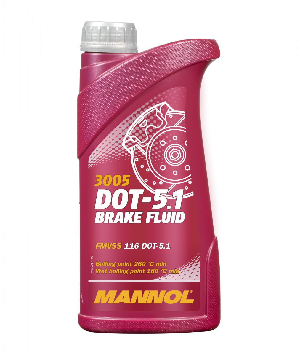 Тормозная жидкость MANNOL Brake Fluid DOT-5.1 1л