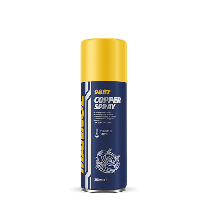 Мідне мастило аєрозоль MANNOL Copper Spray 250мл