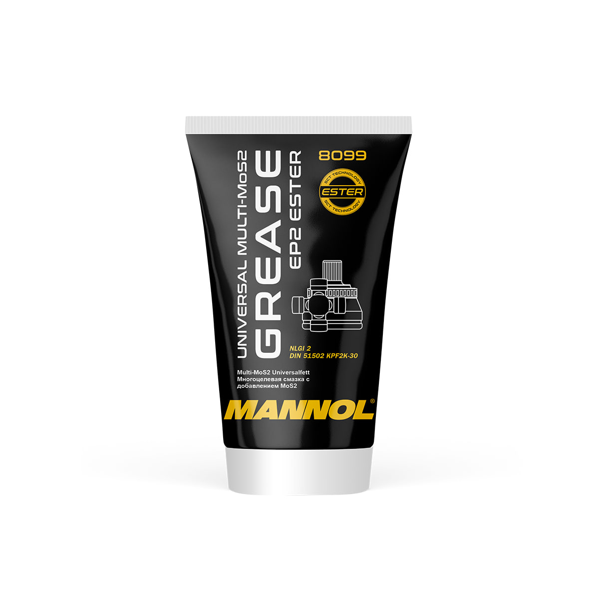 Мастило для ШРУС з молібденом MANNOL EP-2 Multi-MoS2 Ester 100г