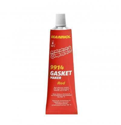 Герметик силиконовый красный высокотемпературный MANNOL Gasket Maker Red 85гр