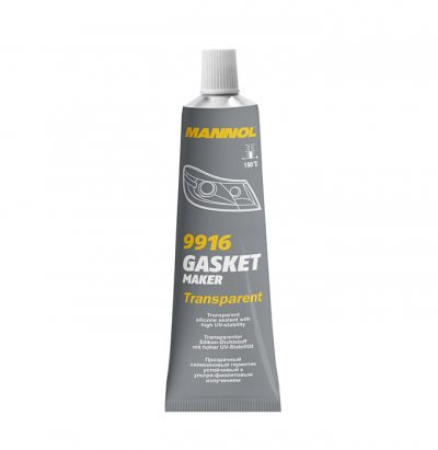 Герметик прозрачный силиконовый MANNOL Gasket Maker Transparent 85гр