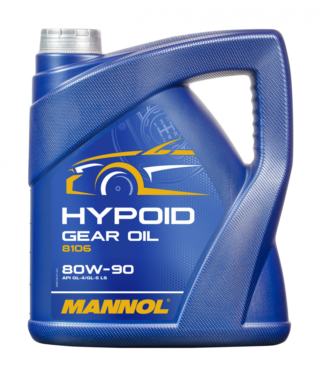 Масло трансмиссионное MANNOL Hypoid 80W-90 GL-4/GL-5 4л