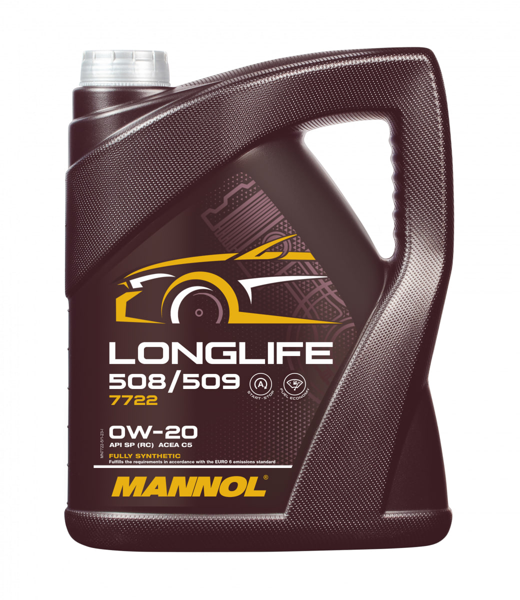 Масло моторное MANNOL Longlife 508/509 0W-20 5л