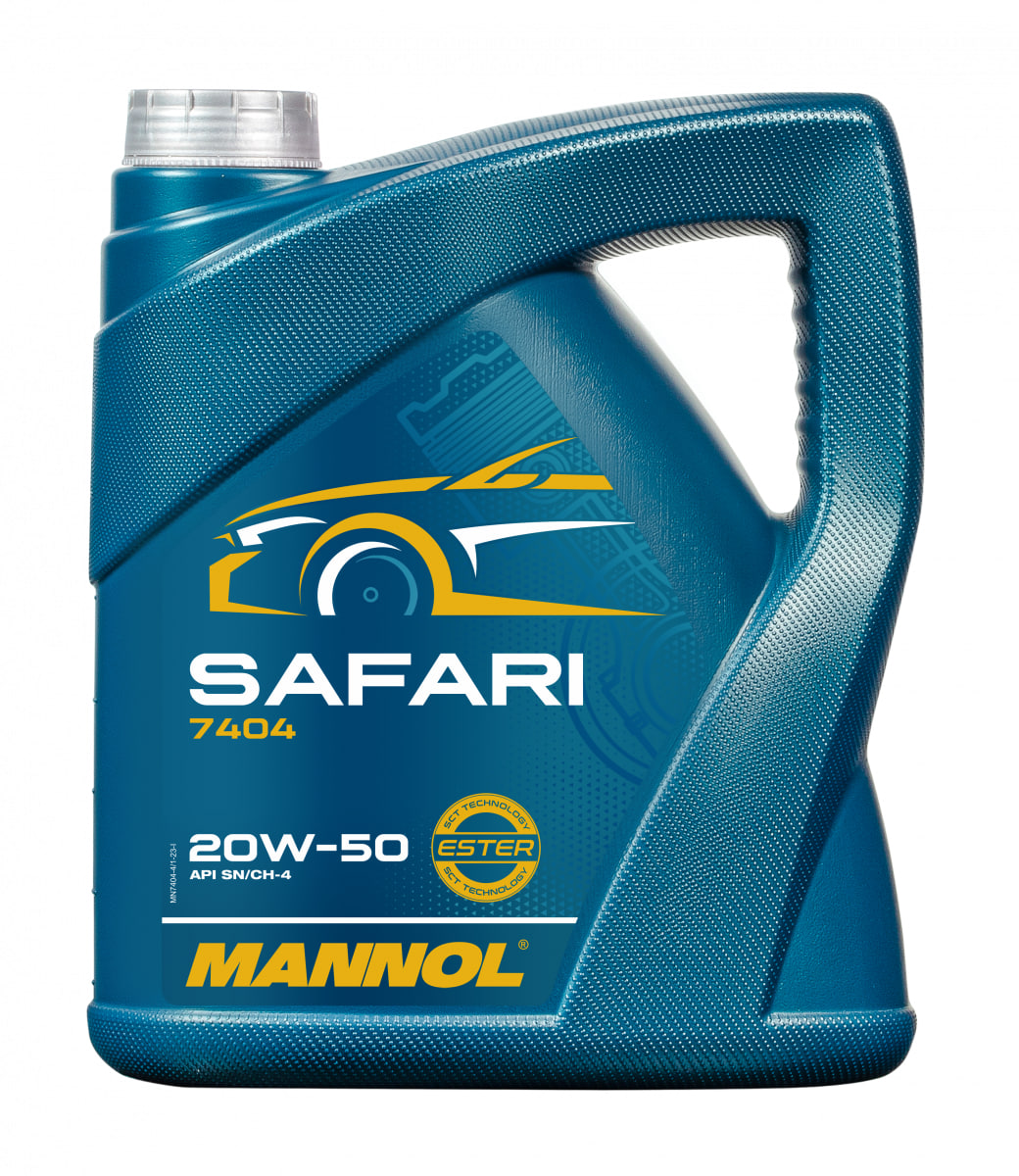 Масло моторное MANNOL Safari 20W-50 4л