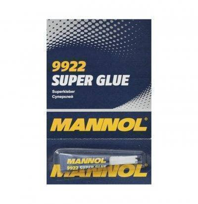 Секундный клей на молекулярной основе MANNOL Super Glue 3г