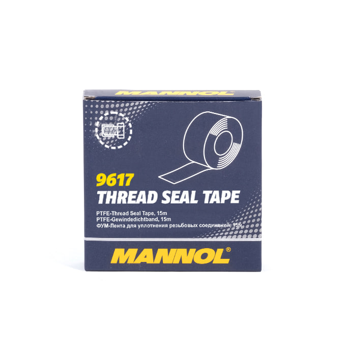 Универсальная фторопластовая лента MANNOL Thread Seal Tape 19мм 0,075мм 15м