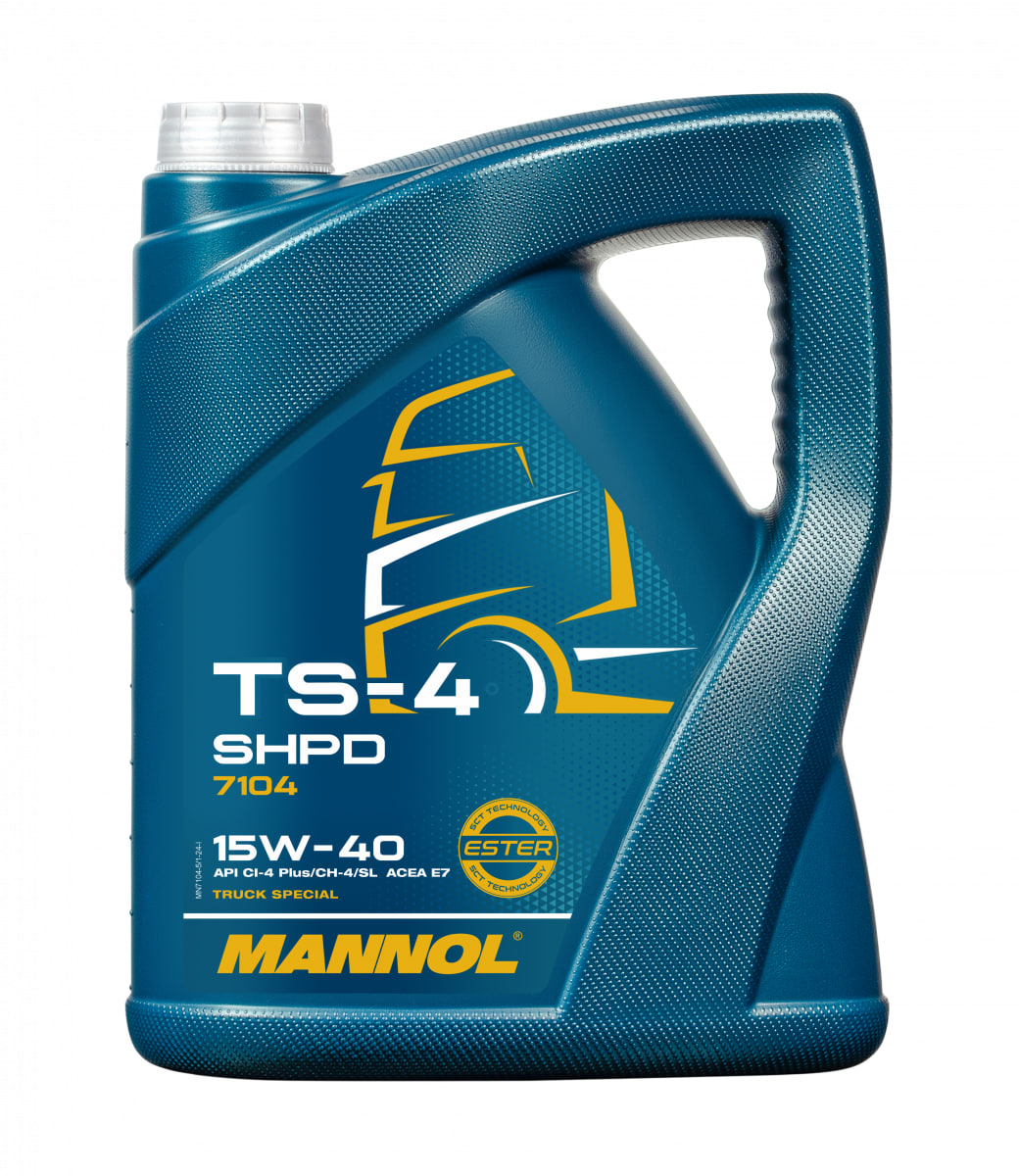 Масло моторное MANNOL TS-4 SHPD 15W-40 5л