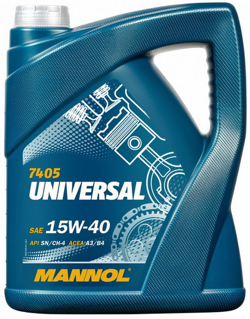 Моторна олива MANNOL Universal 15W-40 3л