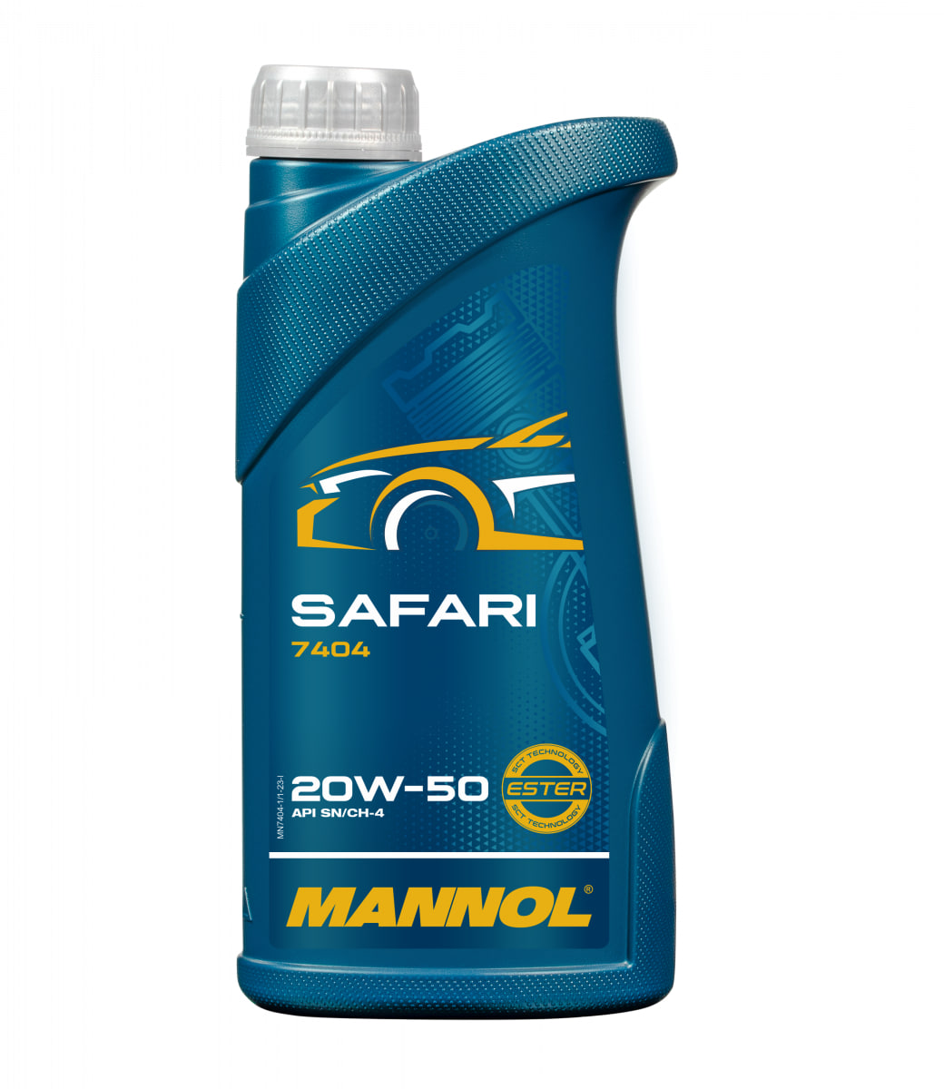Масло моторное MANNOL Safari 20W-50 1л