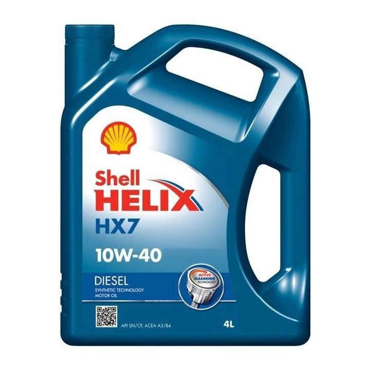 Масло моторное Shell Helix HX7 Diesel 10W-40 (CF, A3/B4 + OEMs) 5л