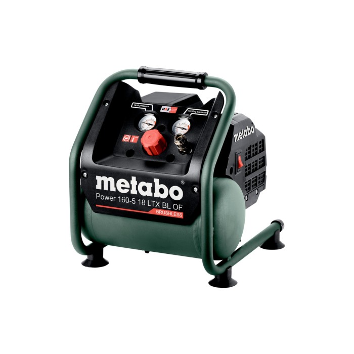 Компрессор автомобильный Metabo Power 160-5 18 LTX BL OF 18 V, 120 л/мин, без АКБ 601521850