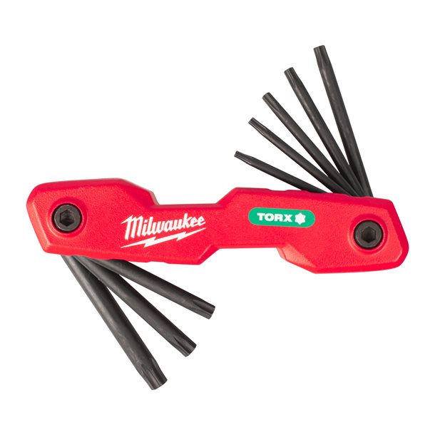 Набор складных шестигранных ключей Torx, 8 шт. Milwaukee MILWAUKEE ACC 4932480979