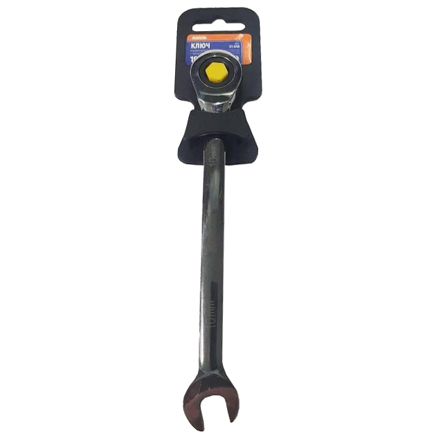 Ключ комбинированный 12 мм с трещоткой CrV MIOL 51-612