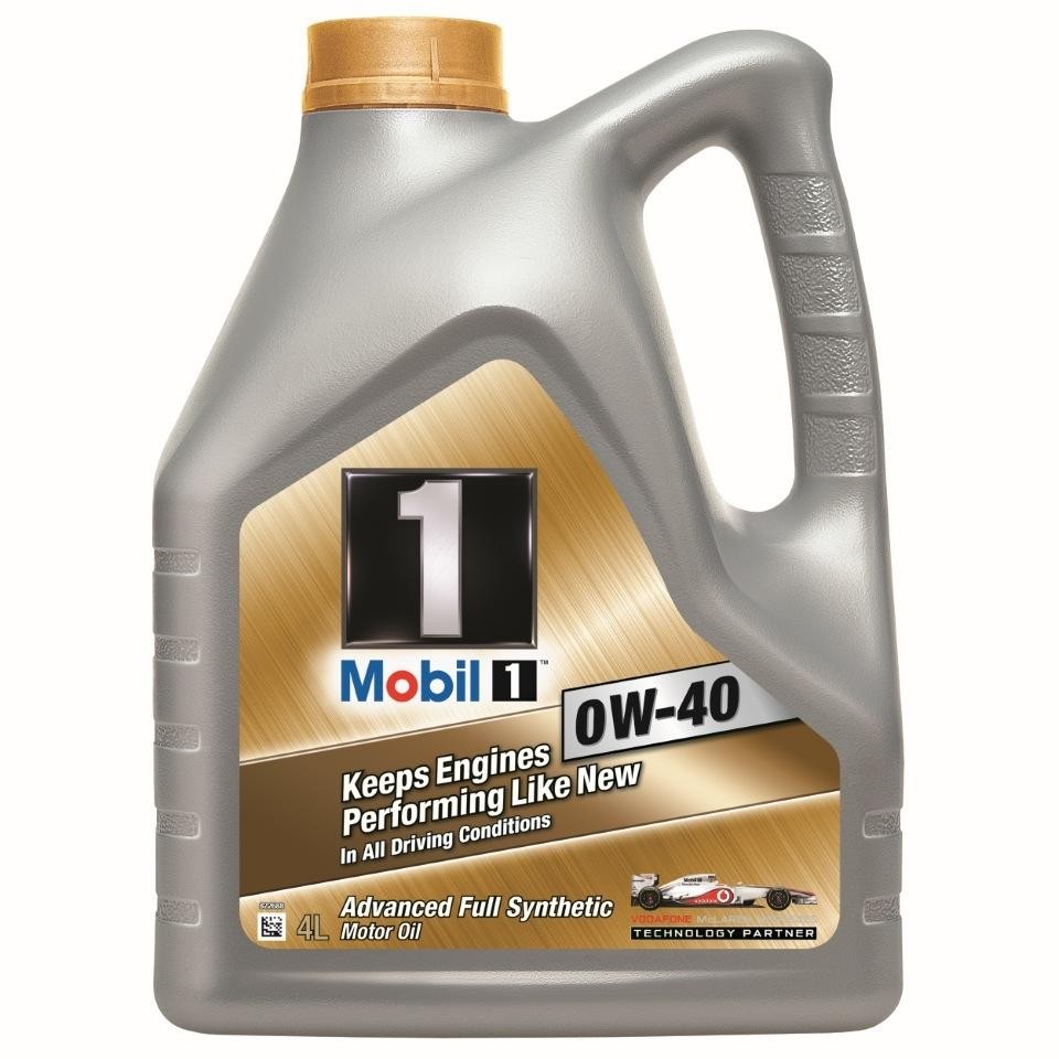 Масло моторное MOBIL 1 0w-40 4л