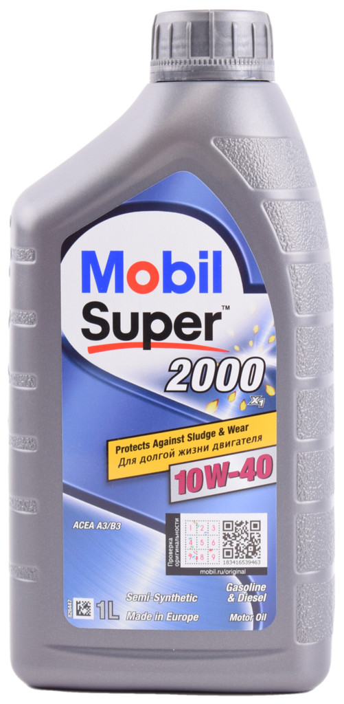 Масло моторное Mobil X1 Super 2000 10W-40 1л