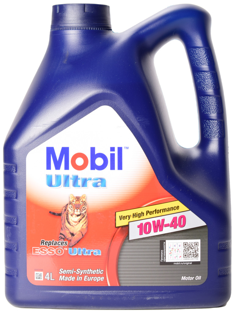Масло моторное MOBIL Ultra 10W-40 1л