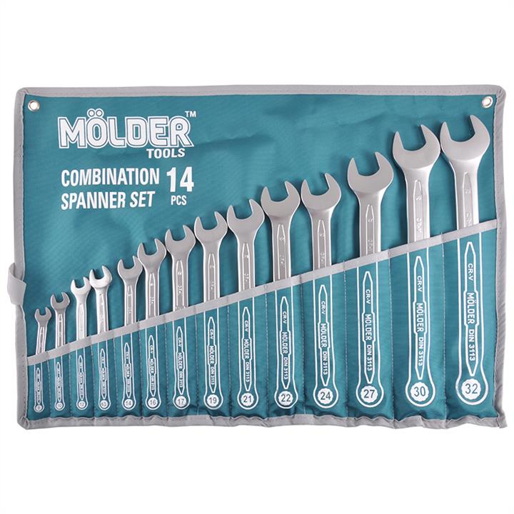 Набор ключей комбинированных MOLDER MT58114 8-32 мм, 14 ед