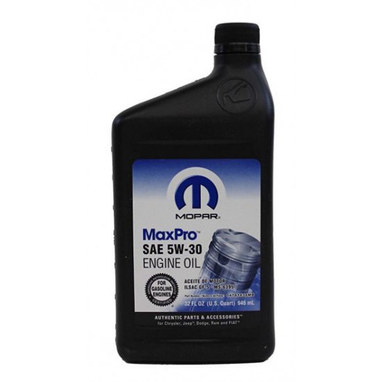 Моторна олива MOPAR MaxPro 5W-30, 0.946Л